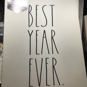 New 2020 hard cover planner. Authentic Rae Dunn.